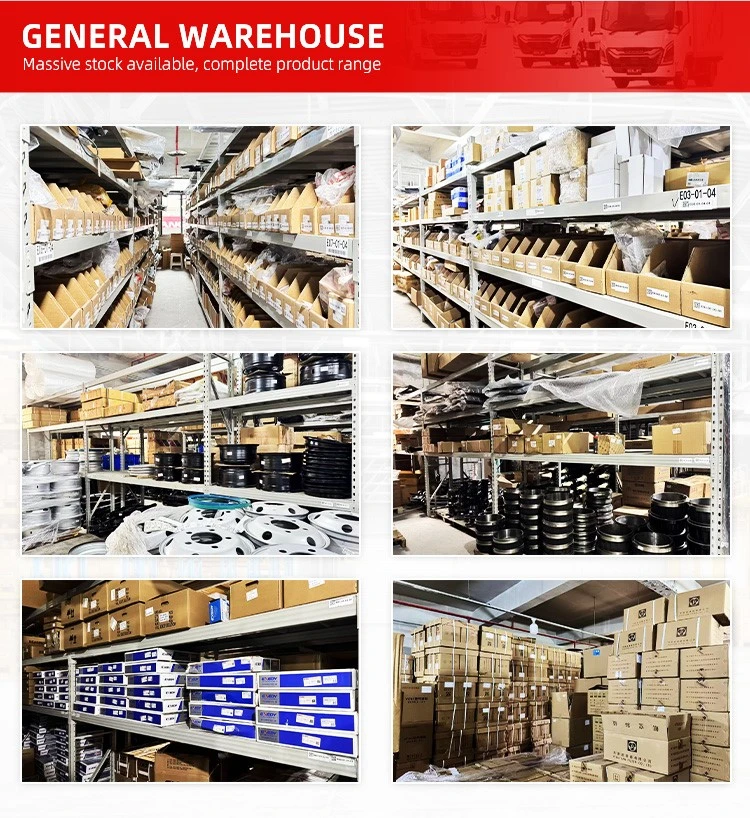 Commercial Truck Transmission Flywheel Pallet Storage and Packaging